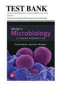 Test Bank for Nester's Microbiology&colon; A Human Perspective&comma; 10th Edition by Denise Anderson&comma; Sarah Salm&comma; Mira Beins&comma; Eugene Nester & Deborah Allen &vert; Complete Chapters