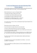 Cvent Event Management Advanced Questions With &NewLine;Correct Answers
