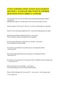 CVENT CERTIFICATION&colon; EVENT MANAGEMENT &NewLine;&lpar;SECTION 1 - NAVIGATE THE CVENT PLATFORM&rpar; &NewLine;QUESTIONS WITH CORRECT ANSWERS 