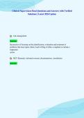 Clinical Supervision Final Questions and Answers with Verified&NewLine;Solutions &vert; Latest 2026 Update