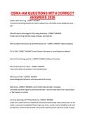 CSWA-AM QUESTIONS WITH CORRECT &NewLine;ANSWERS 2026