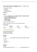 EDCO 740&vert; Quiz 3&colon; Hart & Ksir&colon; Chapters 10 &ndash; 11&comma; 13 &ndash; 148&vert; With complete solution&vert; updated &vert; 100&percnt; ccorrect&vert; new&vert; Liberty University