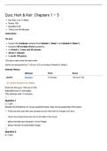 EDCO 740&vert; Quiz 1&colon; Hart & Ksir&colon; Chapters 1 &ndash; 5&vert; With complete solution&vert; updated &vert; 100&percnt; ccorrect&vert; new&vert; Liberty University