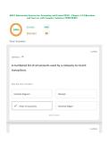 WGU D561 Information Systems for Accounting and Control &vert; WGU &vert; - Chapter 1-24 Questions and Answers with Complete Verified Solutions UPDATED&excl;&excl;&excl;&excl;&period;