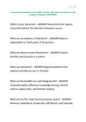 WGU D561 &vert;Accounting information system D561 Section 1 Questions and Answers with Complete Solutions UPDATED&excl;&excl;&excl;&excl;&period;