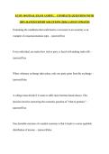 ECON 104 FINAL EXAM  GOFFE &vert;    COMPLETE QUESTIONS WITH 100&percnt; RATED EXPERT SOLUTIONS &vert;2026 LATEST UPDATED