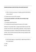 MDARD MICHIGAN CORE PESTICIDE APPLICATOR EXAM 2027 