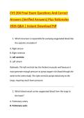 CVS 204 Final Exam Questions And Correct &NewLine;Answers &lpar;Verified Answers&rpar; Plus Rationales &NewLine;2026 Q&A &vert; Instant Download Pdf