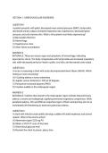 WGU D446 &ndash; Adult Health II Objective Assessment &NewLine;&NewLine;