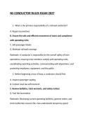 NS CONDUCTOR RULES EXAM 2027 