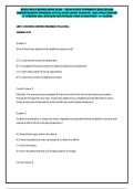 HFMA CRCR CERTIFICATION EXAM &ndash; TEXAS STATE UNIVERSITY HEALTHCARE ADMINISTRATION PROGRAM ACTUAL EXAM LATEST 2026&sol;2027 &vert; MULTIPLE-CHOICES &vert; 75 VERIFIED Q&A &vert; DETAILED RATIONALES &vert; PASS GUARANTEED - A&plus; GRADED