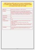AHIP Final Exam 2027 &vert; and Correct Answers with Rationales &vert;&NewLine;A&plus; Graded &vert; Latest - 190 Questions and Answers Already Graded&NewLine;A&plus; Premium Exam Tested And Verified