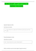 PSYCH 100 EXAM 3 CROSBY QUESTIONS AND CORRECT ANSWERS