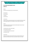 HFMA CRCR CERTIFICATION EXAM 2026&sol;2027 &vert; UNIVERSITY OF TEXAS AT TYLER &vert; HPEM 6311 ACTUAL EXAM &vert; 75 VERIFIED Q&A &vert; MULTIPLE-CHOICE &vert; DETAILED RATIONALES &vert; COMPREHENSIVE REVIEW &vert; PASS GUARANTEED - A&plus; GRADED