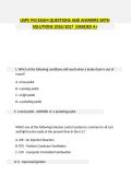 USPS 943 EXAM QUESTIONS AND ANSWERS WITH SOLUTIONS 2026&sol;2027 &vert; GRADED A&plus; &vert; Latest Update&NewLine;