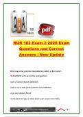 NUR 103 Exam 2 2026 &vert; 500&plus; NCLEX-Style Questions & Correct Answers &vert; Fundamentals of Nursing &vert; Nursing Process&comma; Patient Safety&comma; Documentation&comma; Cultural Competence & HIPAA