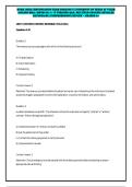 HFMA CRCR CERTIFICATION EXAM 2026&sol;2027 &vert; UNIVERSITY OF TEXAS AT TYLER &lpar;ONLINE MBA&rpar; &vert; HPEM 6311 &vert; 75 VERIFIED Q&A &vert; MULTIPLE-CHOICES &vert; DETAILED RATIONALES &vert; COMPREHENSIVE REVIEW &ndash; GRADED A&plus;