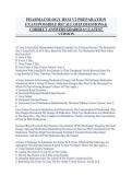 Title&colon; Pharmacology HESI V2 Preparation Exam &ndash; Comprehensive Practice Questions&comma; Correct Answers&comma; and Rationales for Nursing Success
