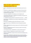 ES3J STUDY QUESTIONS & ANSWERS&lpar;RATED A&plus;&rpar;
