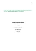 WGU C216 TASK 3 CAREER AND PERSONAL BRAND MANAGEMENT LATEST UPDATE WITH COMPLETE SOLUTIONS