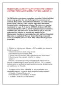 HR BLOCK EXAM 200 ACTUAL QUESTIONS AND CORRECT &NewLine;ANSWERS WITH RATIONALES LATEST 2026 ALREADY A&plus; 