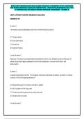 HFMA CRCR CERTIFICATION EXAM LATEST 2026&sol;2027 &vert; UNIVERSITY OF ST&period; AUGUSTINE FOR HEALTH SCIENCES &vert; GRADUATE CERTIFICATE &ndash; EXECUTIVE LEADERSHIP &vert; HSA 7233 &vert; 75 VERIFIED Q&A &vert; MULTIPLE-CHOICES &vert; DETAILED RATIONALES &ndash; GRADED A&plus;