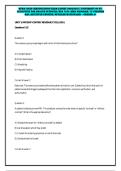 HFMA CRCR CERTIFICATION EXAM latest 2026&sol;2027 &vert; UNIVERSITY OF ST&period; AUGUSTINE FOR HEALTH SCIENCES &vert; HSA 7233 &vert; MHA PROGRAM &vert; 75 VERIFIED Q&A &vert; MULTIPLE-CHOICES &vert; DETAILED RATIONALES &ndash; GRADED A&plus;