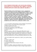 PALS VERSION B PEDIATRIC ADVANCED LIFE SUPPORT &NewLine;EXAM 200 ACTUAL QUESTIONS AND CORRECT ANSWERS &NewLine;WITH RATIONALE LATEST 2026 ALREADY GRADED A&plus;
