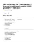 NIFA Exam Study Guide &vert; Comprehensive Practice Questions & Detailed Answers &vert; Certification Exam Prep &vert; 2026 Updated