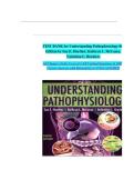 TEST BANK FOR Understanding Pathophysiology 8th Edition by Sue E&period; Huether &comma; Kathryn L&period;ISBN&colon;978-0323937283 COMPLETE GUIDE ALL CHAPTERS INCLUDED WITH RATIONALS 100&percnt; COVERED A&plus; GRADE ASSURED&excl;&excl;&excl;&excl;&excl; NEW LATEST UPDATE&excl;&excl;&excl;&excl;&excl;2025 RELEASE&excl;&excl;&excl;