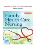 Family Health Care Nursing&colon; Theory&comma; Practice&comma; and Research &vert; Comprehensive Study Guide & Exam Review