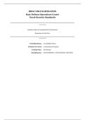 BDOC NSS EXAMINATION&NewLine;Base Defense Operations Center&NewLine;Naval Security Standards&NewLine;