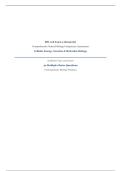 BSC 108 EXAM 3 KENNEDY CELLULAR ENERGY GENETICS AND MOLECULAR BIOLOGY BUNDLED TESTED QUESTIONS FULL SOLUTION VIEW AHEAD&period;pdf&NewLine;&NewLine;