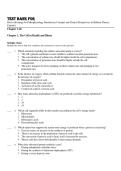 Test Bank For Davis Advantage for Pathophysiology&colon; Introductory Concepts and Clinical Perspectives 3rd Edition by Theresa Capriotti &lpar;CHAPTER 1- 46&rpar;