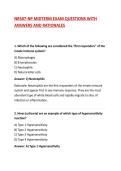 NR507-NP MIDTERM EXAM QUESTIONS WITH ANSWERS AND RATIONALES