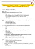 TEST BANK FOR TEST BANK FOR DAVIS ADVANTAGE FOR PATHOPHYSIOLOGY&comma;  2ND EDITION BY THERESA CAPRIOTTI&vert; ALL CHAPTERS &vert; QUESTIONS & 100&percnt;  VERIFIED ANSWERS AND RATIONALES &vert; GRADED A&plus;
