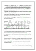 PEDS QUIZ 2 CH 20-24 REVIEW QUESTIONS &vert;GUARANTEED SUCCESS STARTS HERE&excl; LEARN&comma; PRACTICE & EXCEL&excl;