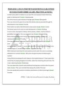 PEDS QUIZ 1 CH 15-19 REVIEW QUESTIONS &vert;GUARANTEED SUCCESS STARTS HERE&excl; LEARN&comma; PRACTICE & EXCEL&excl;