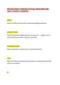 NM ES3J EXAM &lpar;UPDATED&rpar; ACTUAL QUESTIONS AND 100&percnt; CORRECT ANSWERS