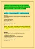 Nan McKay Housing Choice Voucher Specialist Exam &NewLine;Questions and Correct Answers &lpar;Verified Answers&rpar; Plus &NewLine;Rationales 2026 Q&A &vert; Instant Download PDF