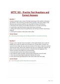 MTTC 103 - Practice Test Questions and&NewLine;Correct Answers