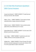 CJ 115 Ole Miss Final Exam Questions With Correct Answers&period;
