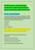 NR 565 Final Exam &ndash; Adv Pharmacology &NewLine;Fundamentals &ndash; &lpar;2026&rpar; Actual Questions & &NewLine;Answers &lpar;Chamberlain&rpar; 100&percnt; Guarantee Pass
