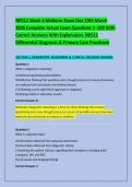 NR511 Week 4 Midterm Exam Due 29th March 2026 Complete Actual Exam Questions 1