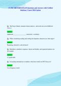 CS 302 MIDTERM EXAM Questions and Answers with Verified&NewLine;Solutions &vert; Latest 2026 Update