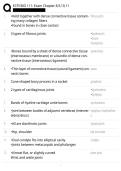 ECPI BIO 111&colon; Exam Chapter 8&comma;9&comma;10&comma;11 Exam Comprehensive Questions and Answers &lpar;Verified Answers&rpar; Updated &lpar;Actual Exam&rpar; 20252026 LATEST VERSION&excl;&excl;