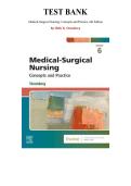 Medical-Surgical Nursing&colon; Concepts and Practice&comma; 6th Edition  &mdash; by Holly Stromberg &vert; Complete Test Bank &lpar;Ch&period; 1-49&rpar;