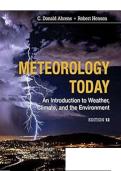 METEOROLOGY TODAY TEST BANK AND INSTRUCTOR MANUAL AHRENS 12TH EDITION SOLVED QUESTIONS EXPERT REVIEW&period;pdf&NewLine;&NewLine;