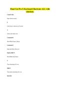 Final Cut Pro X Keyboard Shortcuts ALL with&NewLine;solutions&period;