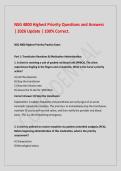 NSG 4800 Highest Priority Questions and Answers&period;pdf